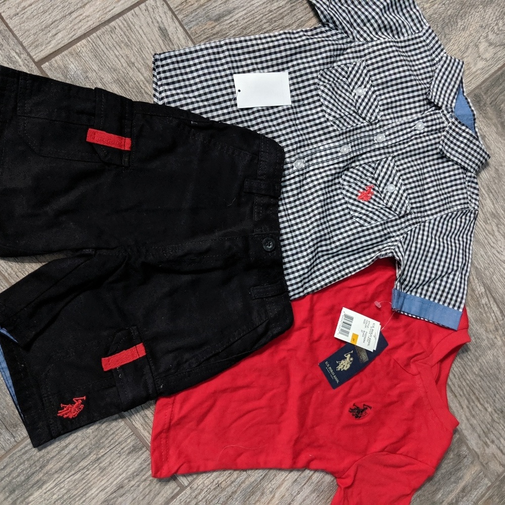 US Polo 3 piece set